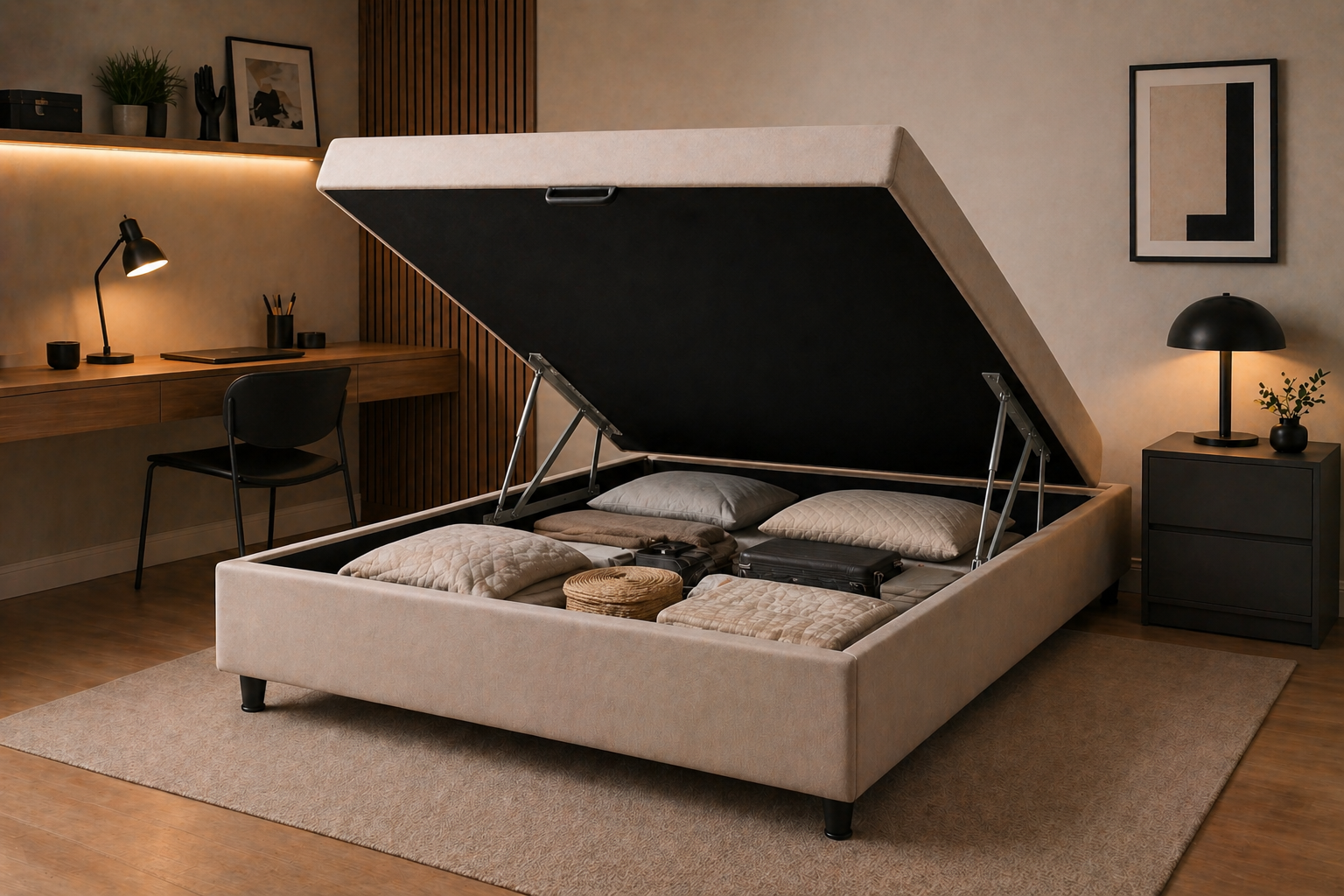 Cama Box Baú