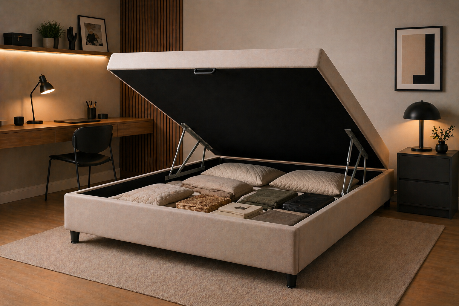 Cama Box Baú
