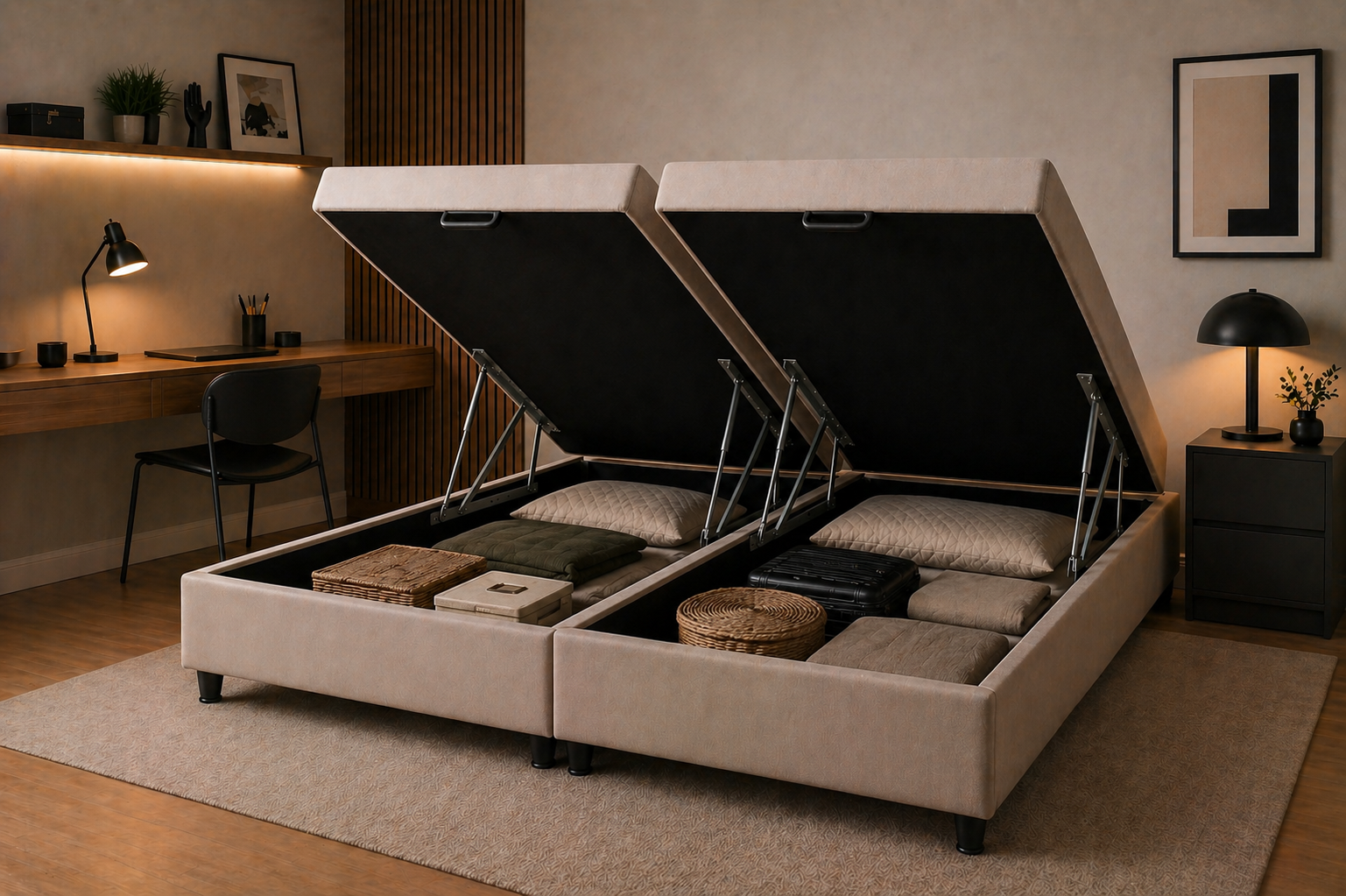 Cama Box Baú